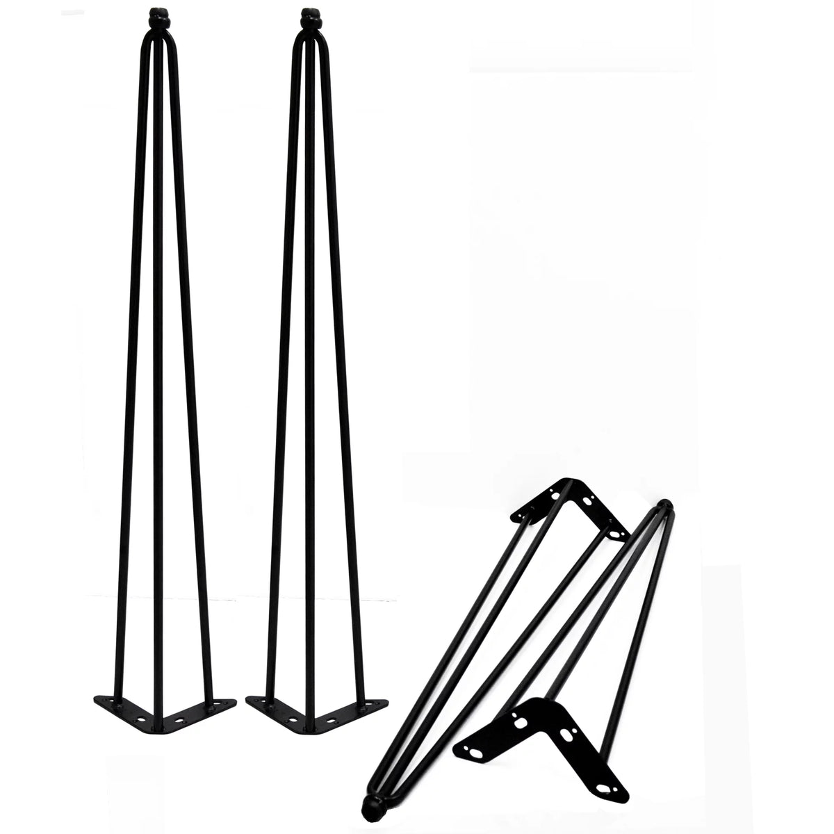 Hairpin Metal 3 Pin Table Legs Tripod 30" (4 pc) O965415