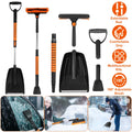 Telescopic Ice Scraper Snow Brush Shovel Kit I223
