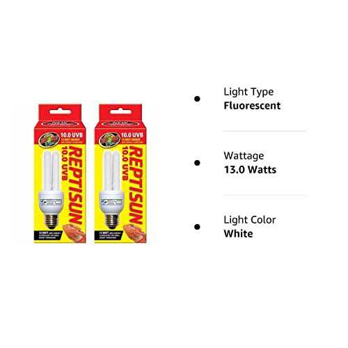 10.0 Mini Compact Fluorescent UVB Bulb K20616