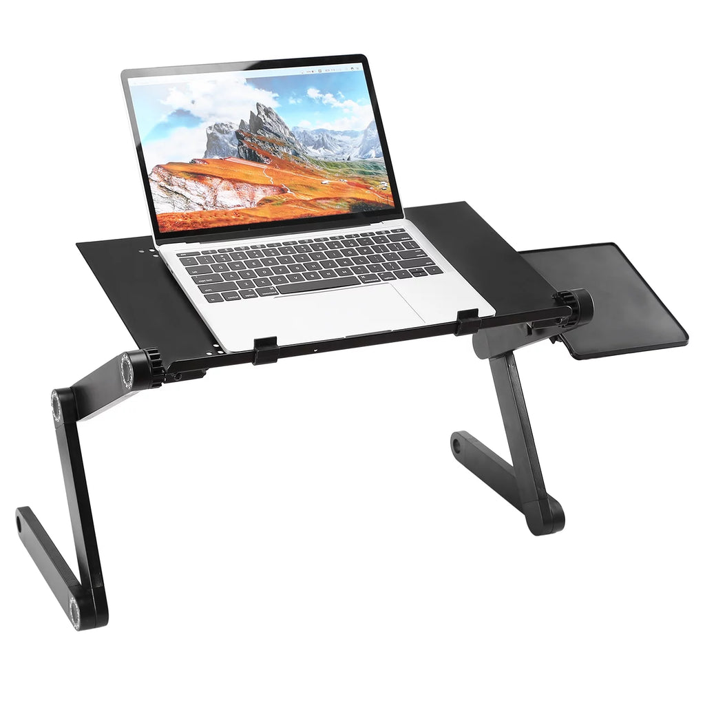 Folding Adjustable Laptop Desk with Mouse Board E24638