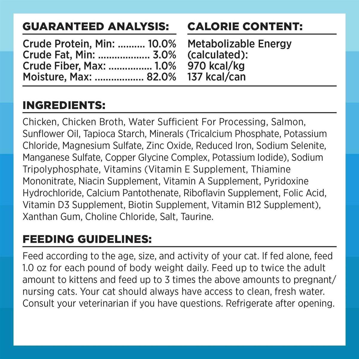 Chicken Recipe Shredded Canned Cat Food F163305