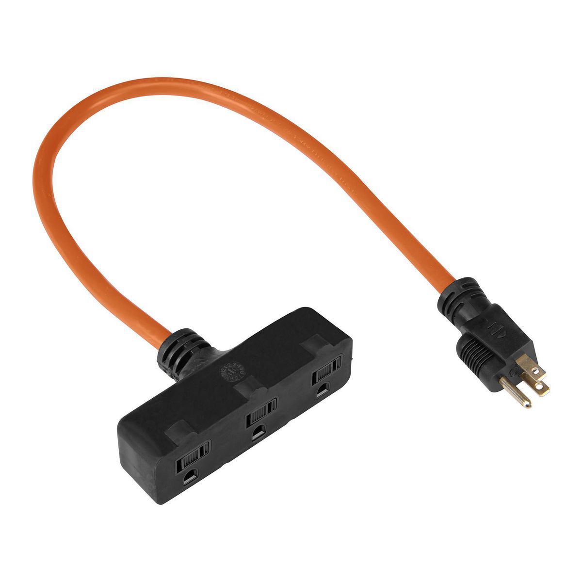 2 ft. 3 Outlet Extension Cord D2526