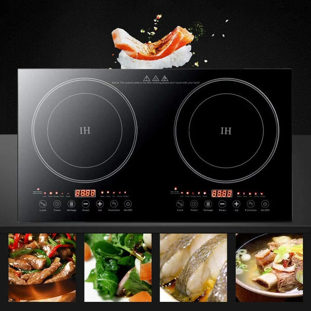 2400W Double Induction Cooktop N3950