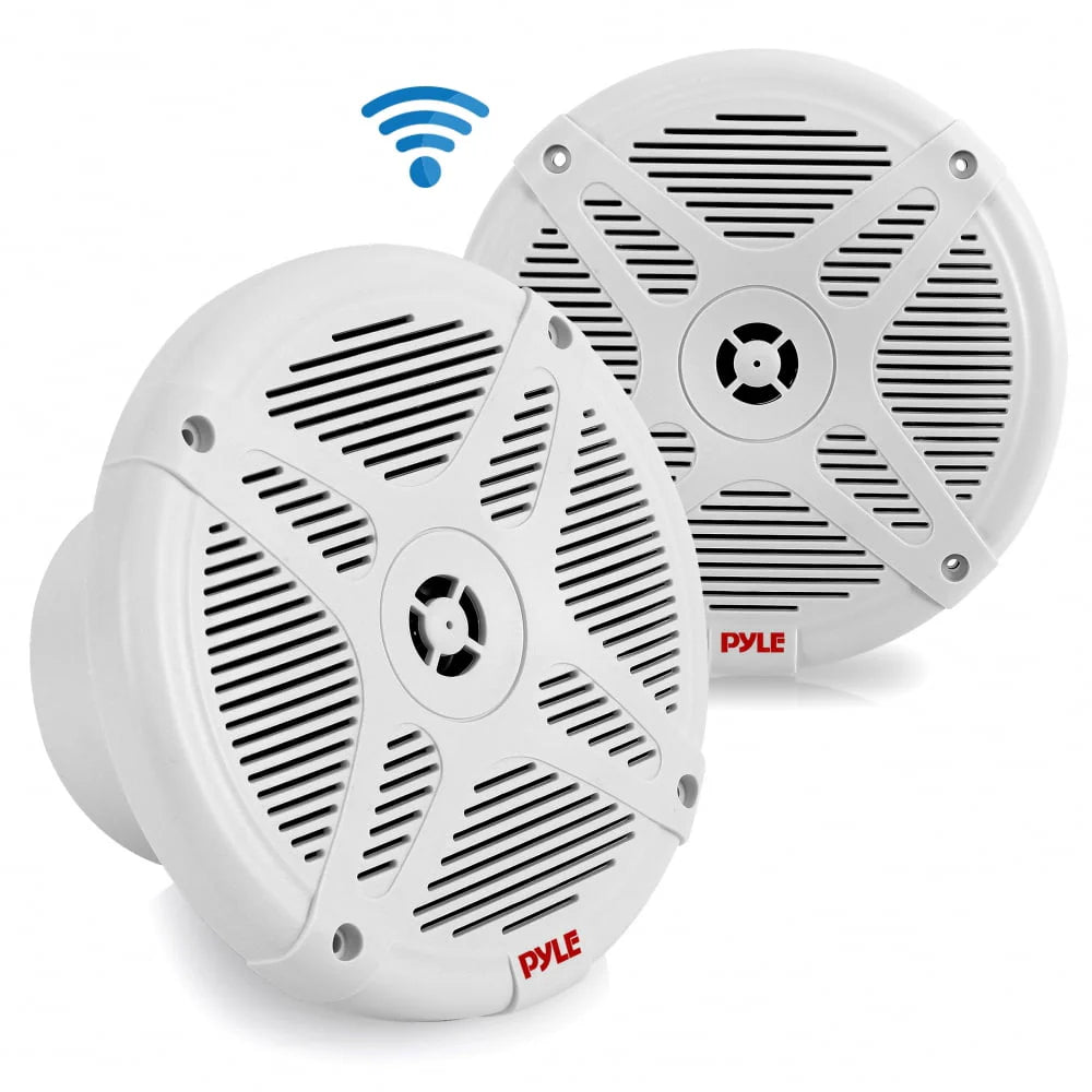 6.5 Inch 600 W 2 Way Waterproof Bluetooth Marine Speakers, Pair K860505