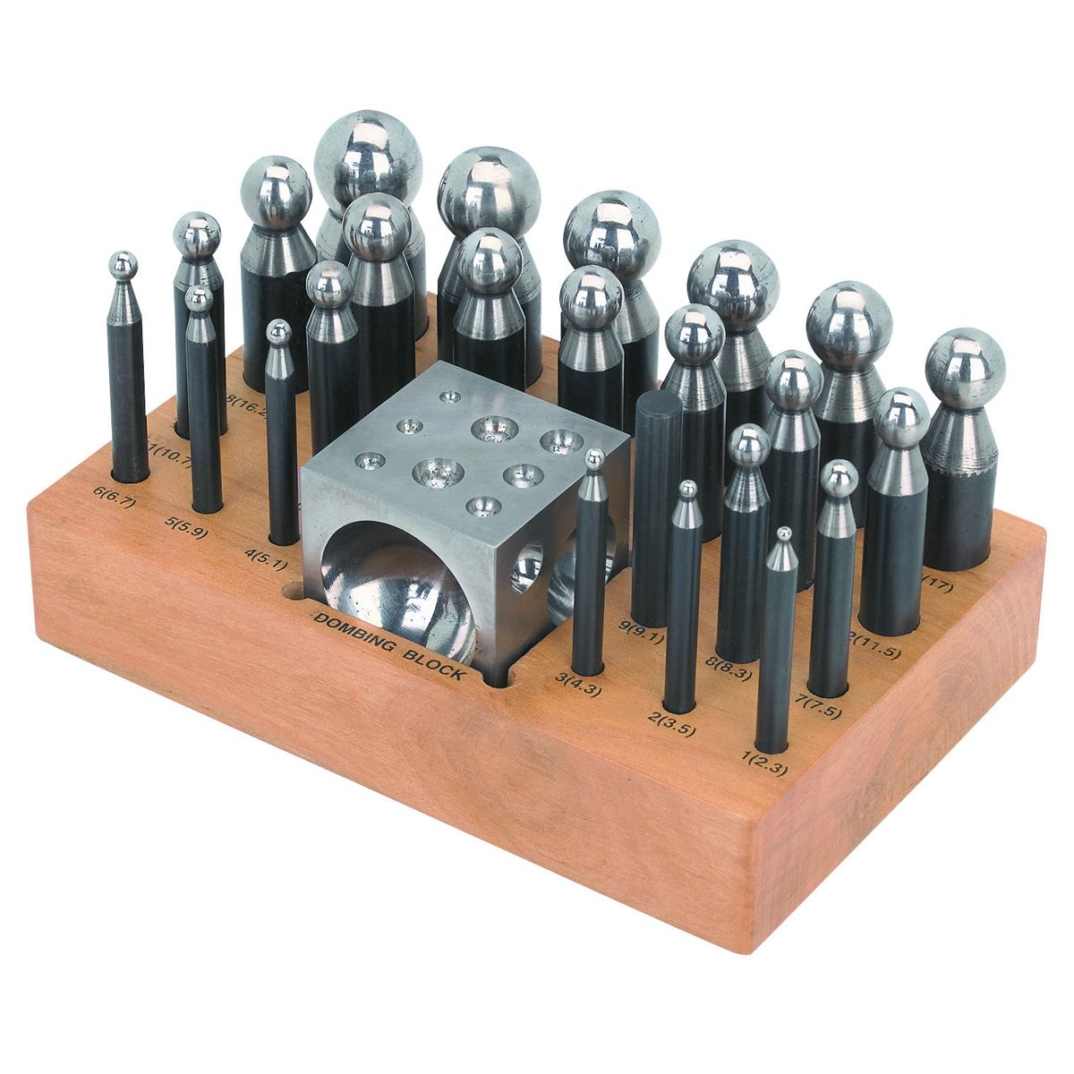 25 Piece Block and Punch Set C454