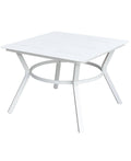 White Square Patio Table V793
