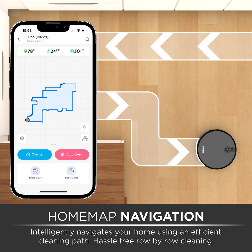 Robot Vacuum with Mapping Technology Y8473