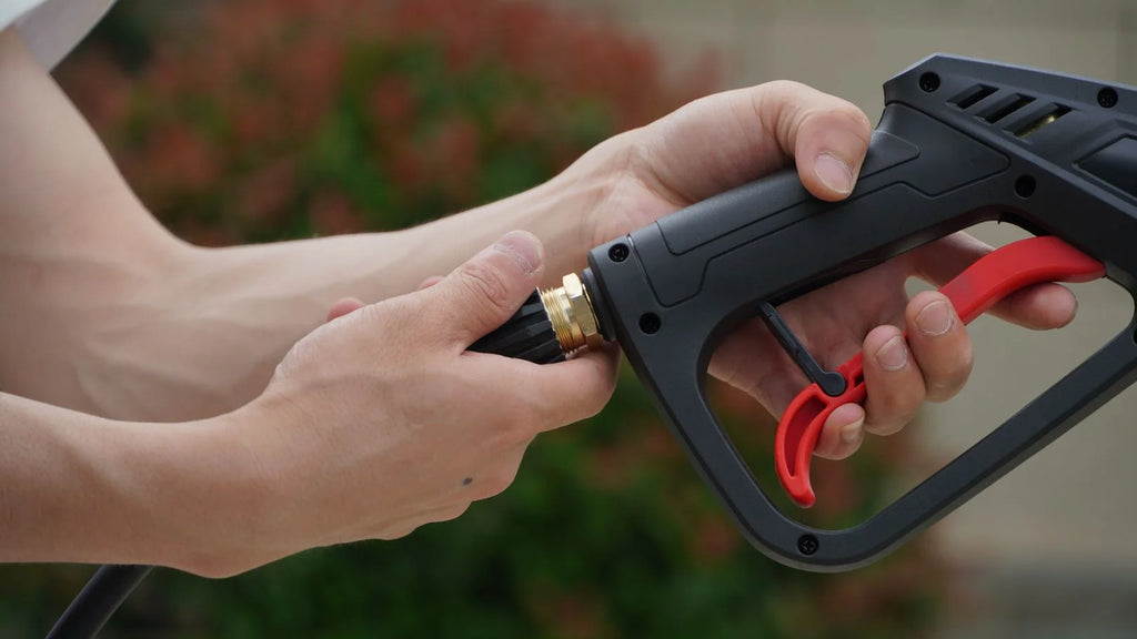 Pressure Washer Trigger Handle Stainless Steel Black E8047
