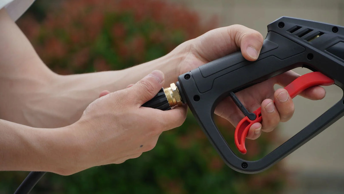 Pressure Washer Trigger Handle Stainless Steel Black E8047