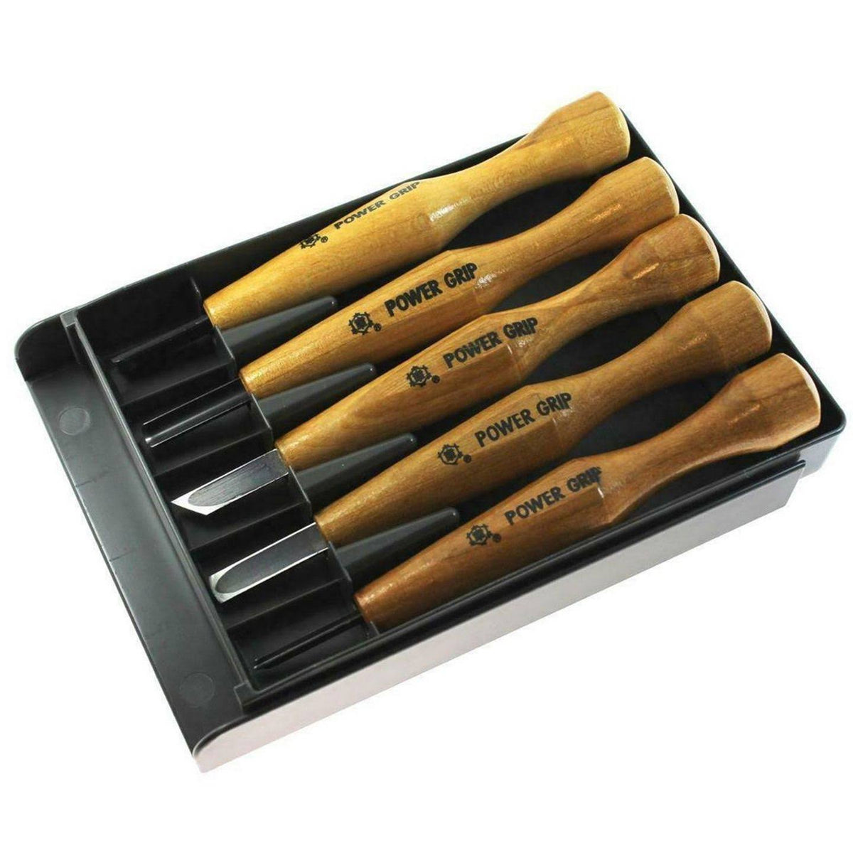 Power Grip Carving Tools Five Piece Set U584