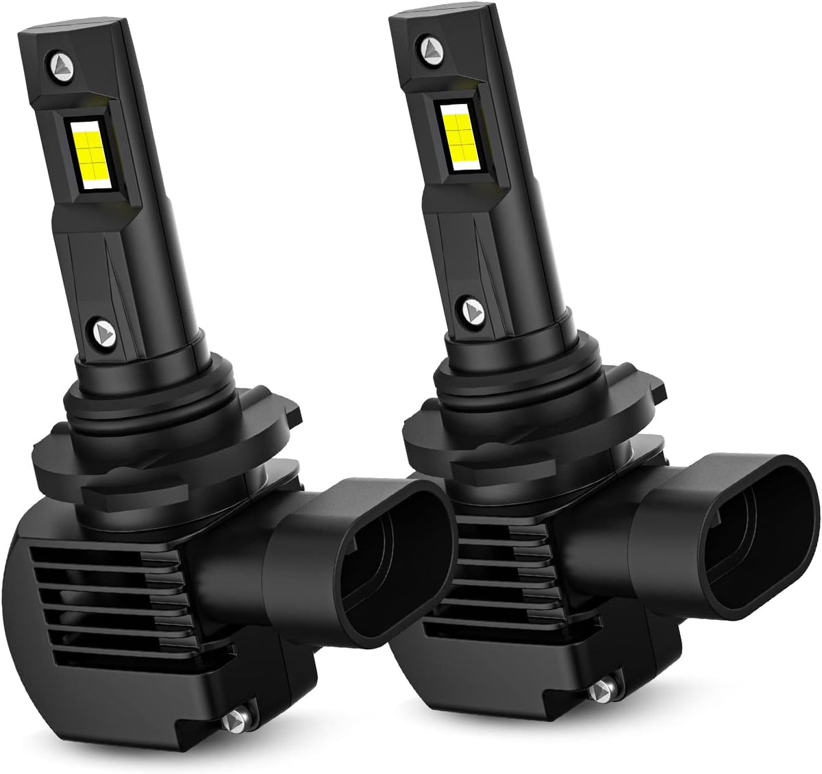 9005 LED Headlight Bulbs Low and High Beam with Fan 6000K W274411