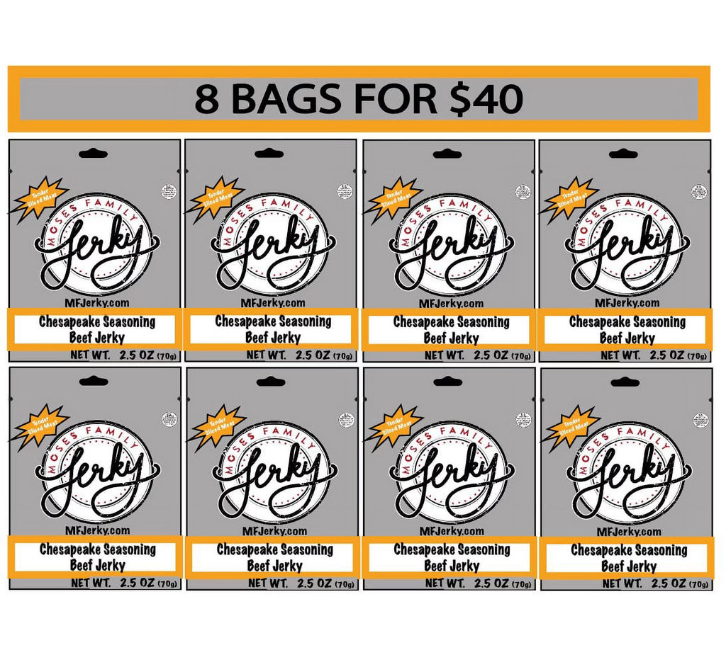Beef Jerky 2.5 Ounce Pack of 8 G51814