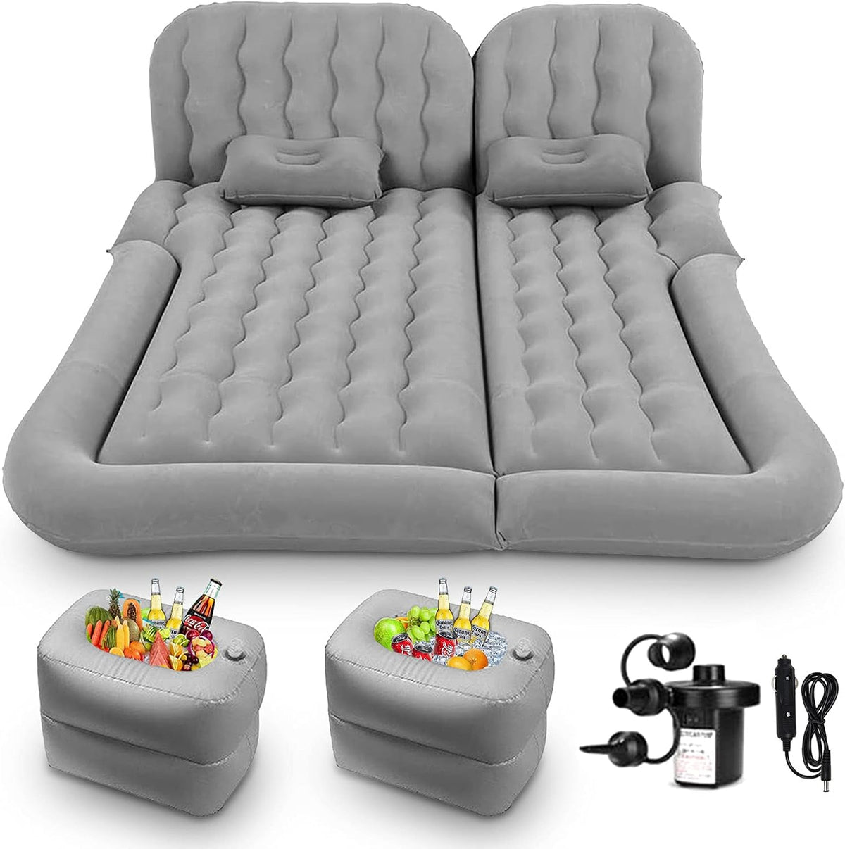 Inflatable Car Air Mattress with Pump O6229