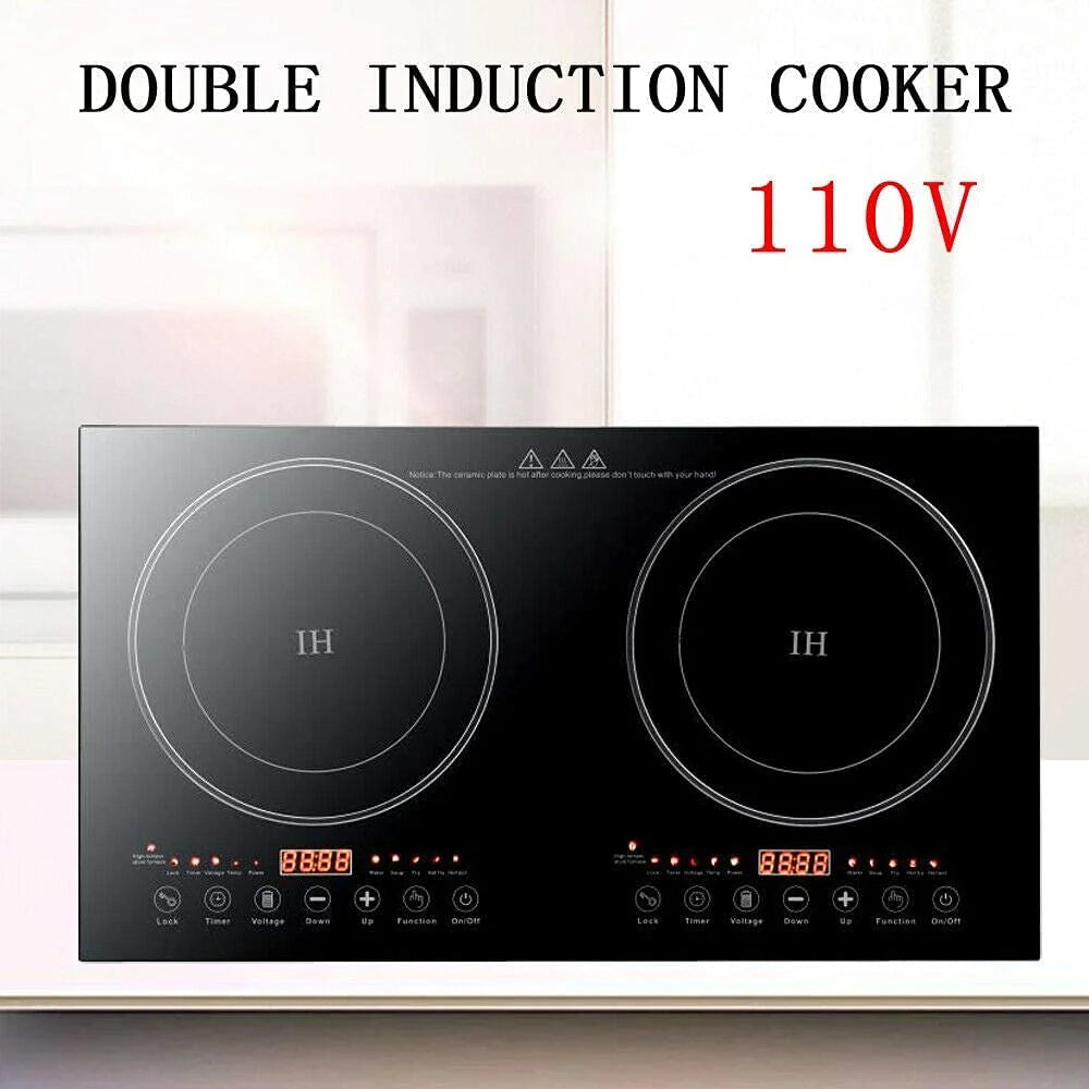 2400W Double Induction Cooktop N3950