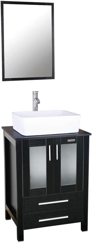 24 Bathroom Vanity Sink Combo Above Counter Vanity Cabinet M636375