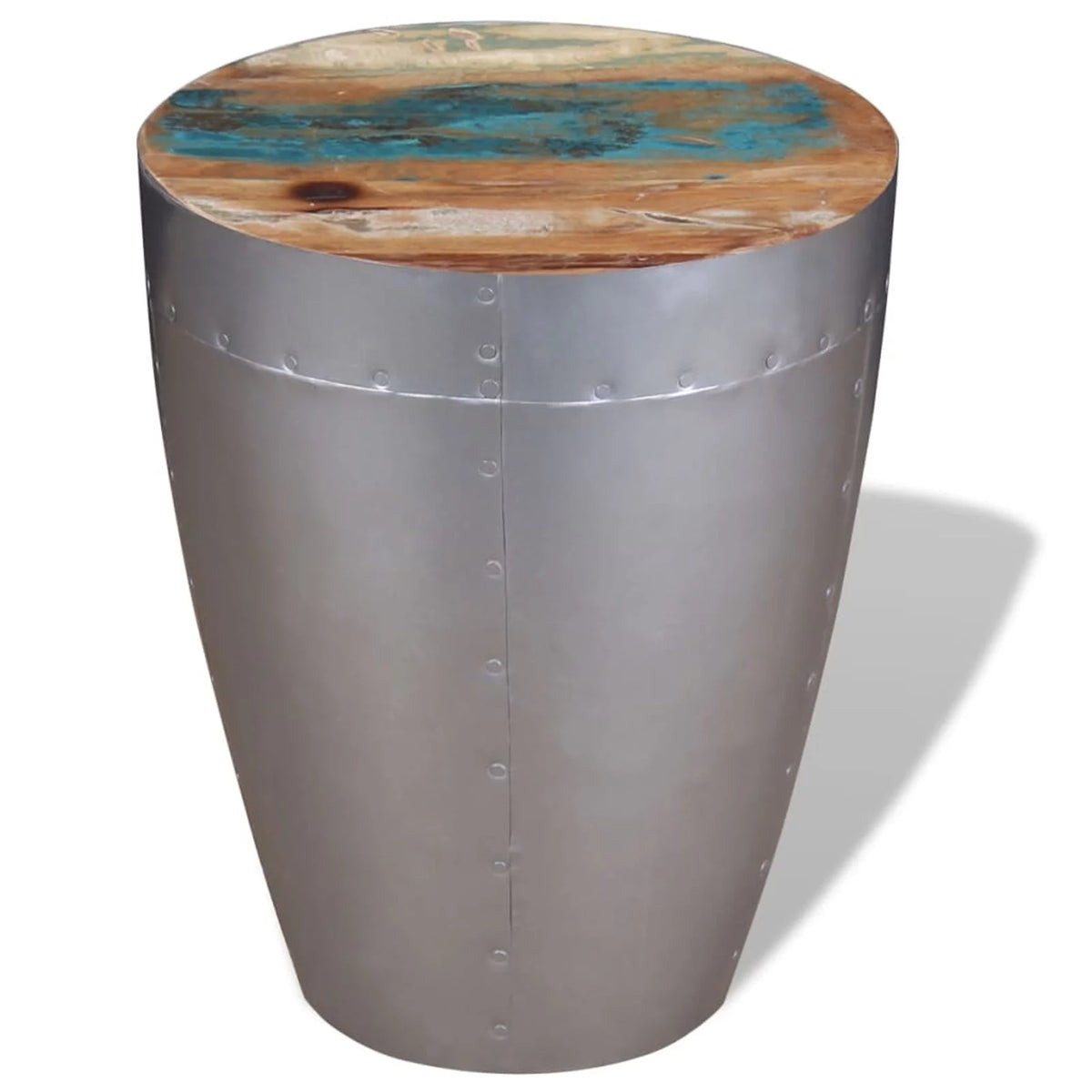 Solid Reclaimed Wood Stool L818306