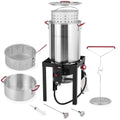 30 QT Turkey Fryer with Basket and Burner Set R79904
