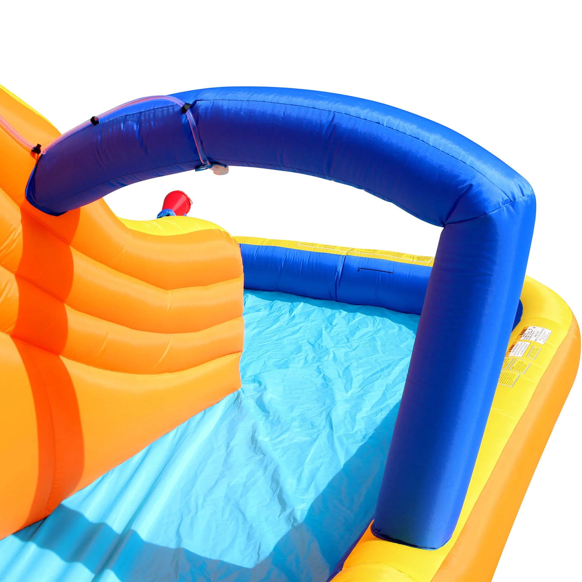 Inflatable Water Park Dual Slides Climbing Rope Z300