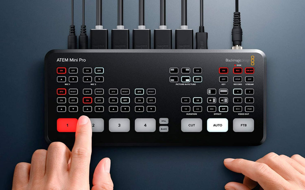HDMI Live Stream Switcher with 12V Power Supply B567552