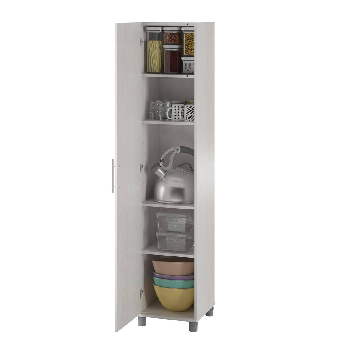 Black Oak Utility Storage Cabinet D518