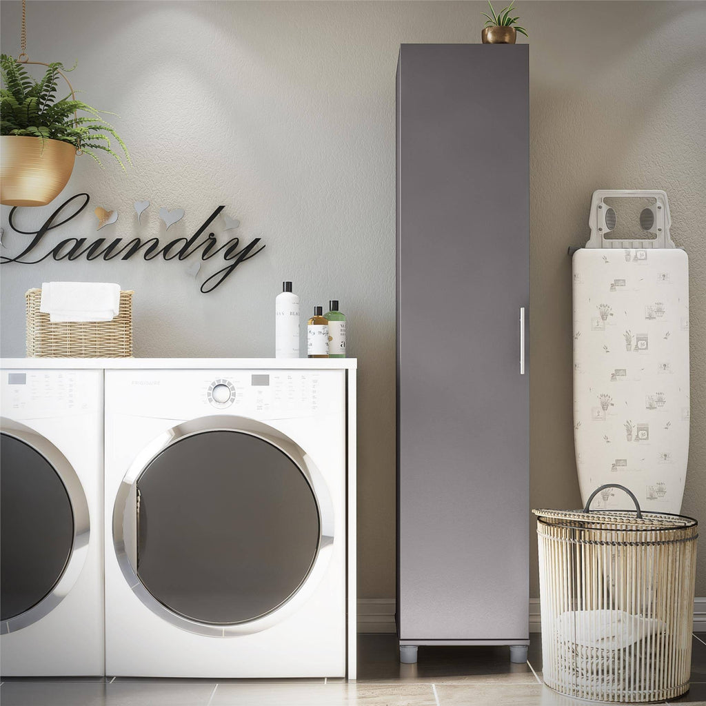 Black Oak Utility Storage Cabinet D518
