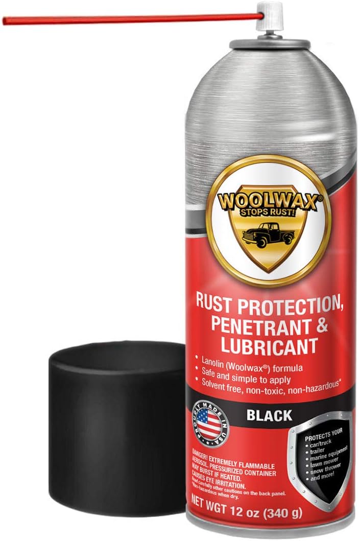 12 Spray Can Undercoating Kit Black I844059