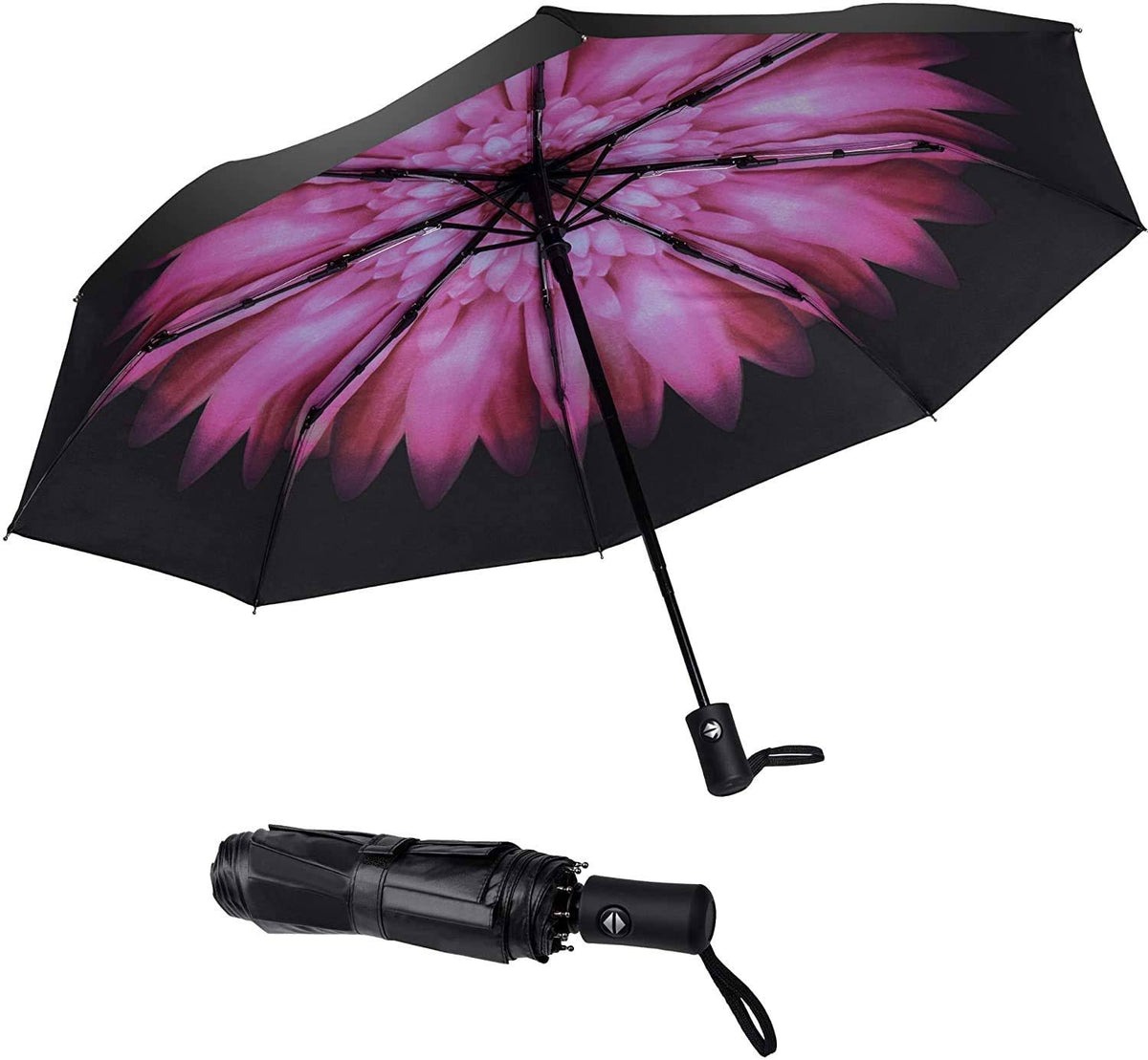 Compact Travel Umbrella Windproof Automatic X324