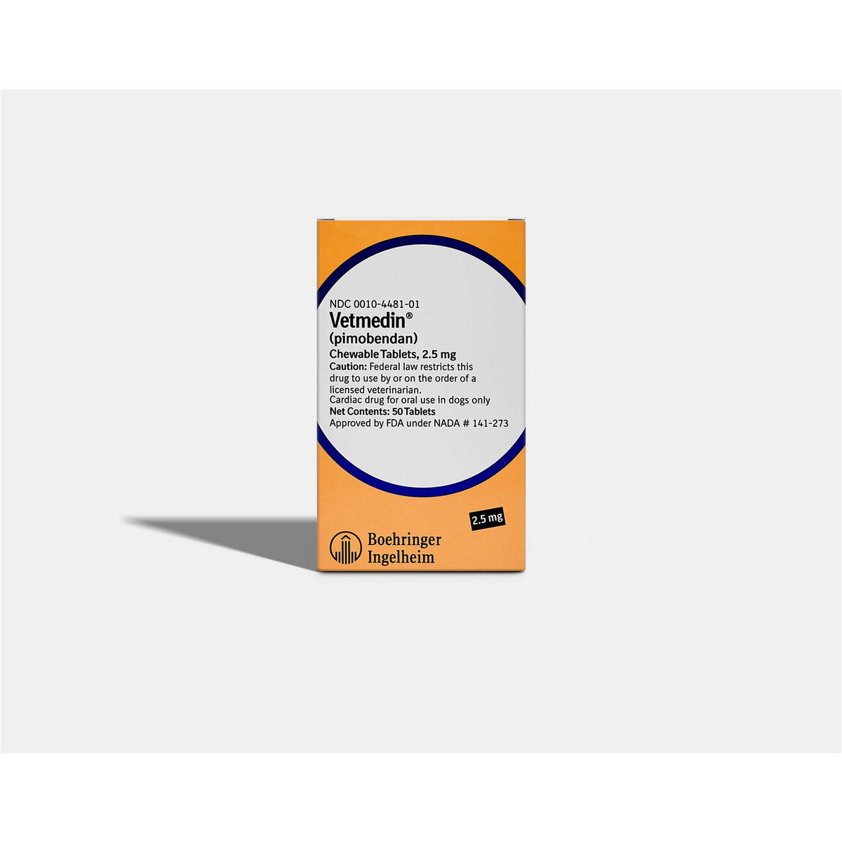 2.5mg 50 Chewable Tablets Z6079