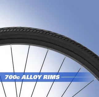 Blue 700c Bike D8428