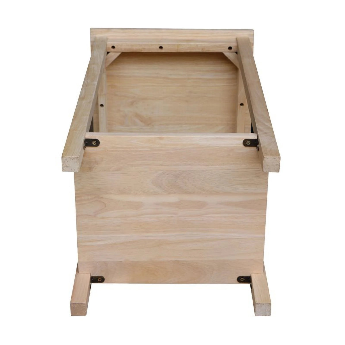 Solid Wood Unfinished Accent Table M936134
