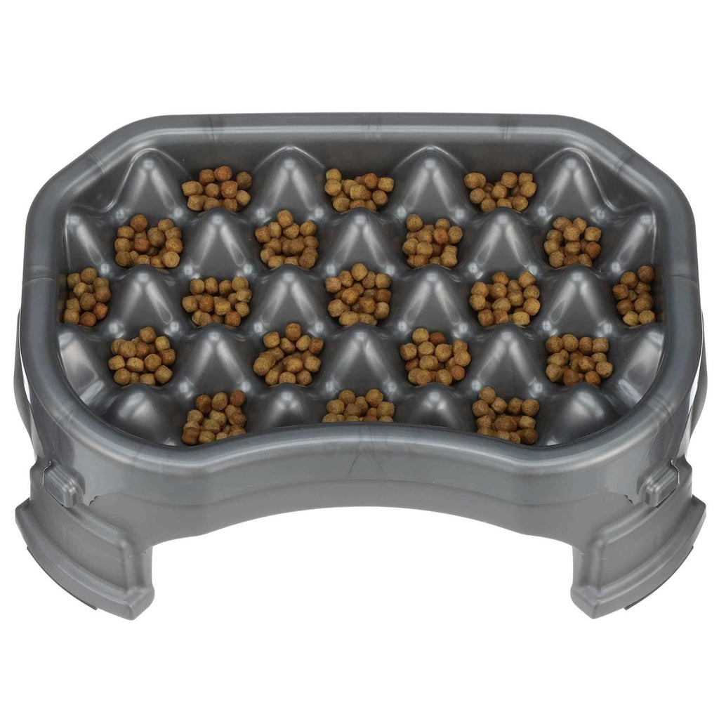 Raised Slow Feeder Dog Bowl I760248