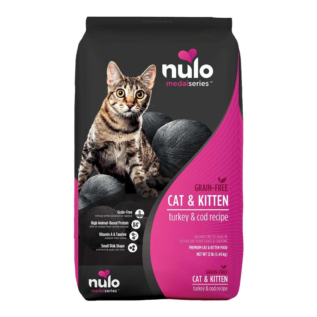 Grain-Free Turkey & Cod Dry Cat & Kitten Food X4401