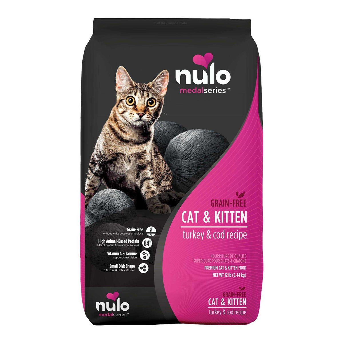 Grain-Free Turkey & Cod Dry Cat & Kitten Food X4401