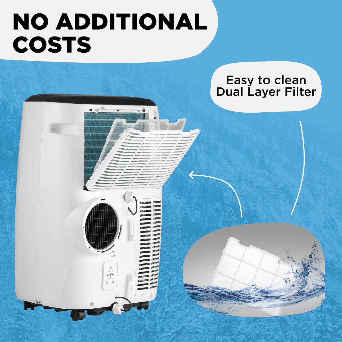 Portable Air Conditioner 6000 BTU Standing AC Unit C995600
