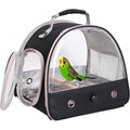Small Bird Cage with Standing Perch and Stainless Steel Tray O6886
