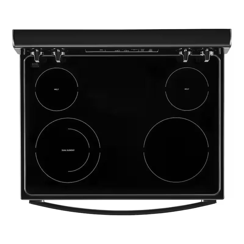 4-Burner Electric Range in Black with Storage Drawer N84274