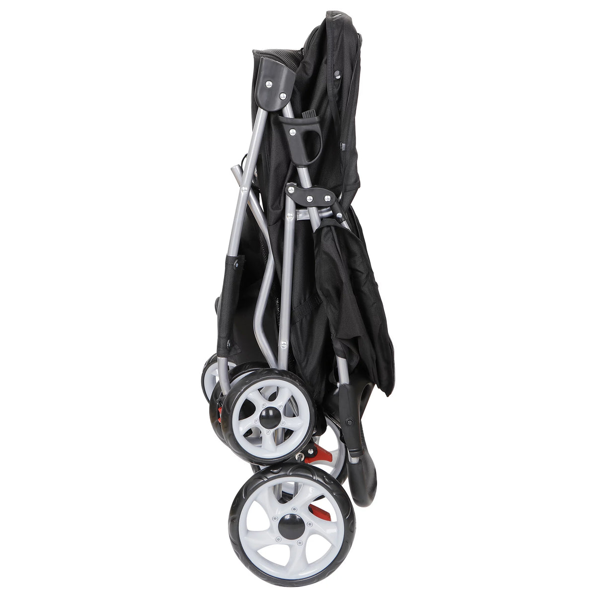4 Wheel Foldable Pet Stroller with Storage Basket & Cup Holder M615072