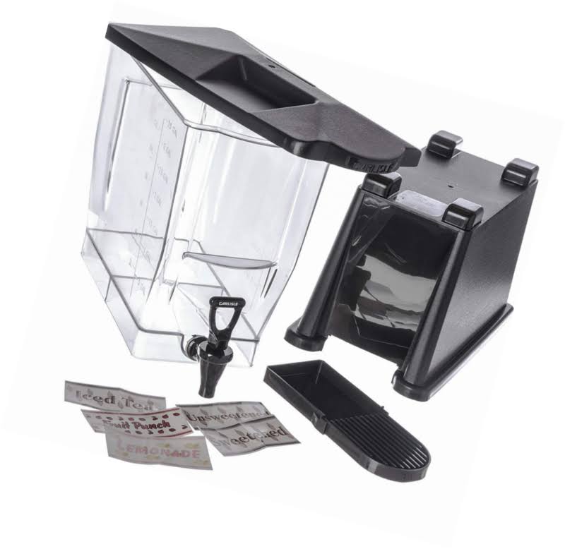 3 Gallon Black Beverage Dispenser W852310