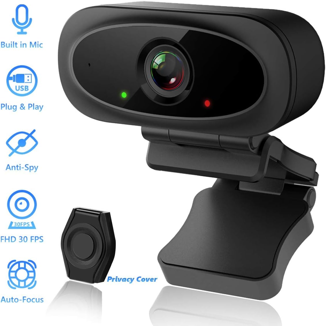 Full HD 1080p Webcam with Microphones L328252
