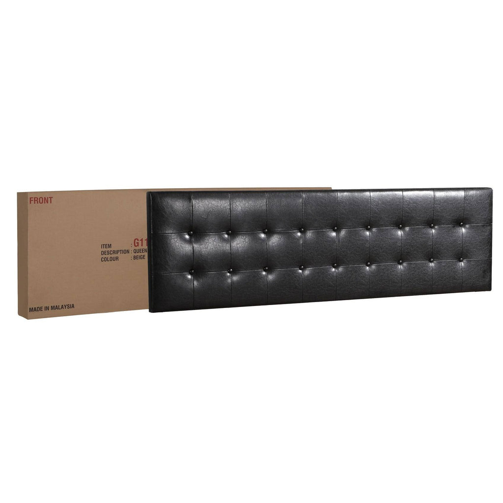 White Full Panel Bed E782