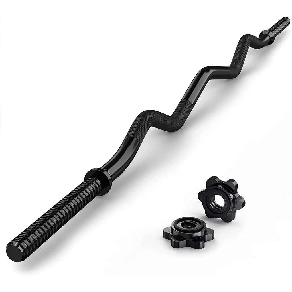 47'' Olympic Curl Bar with Collars Z328
