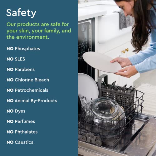 Natural Dishwasher Detergent Pods 50 Count X14312