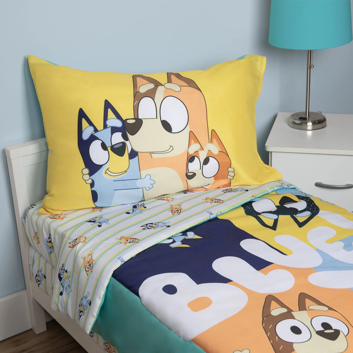 Toddler 5pc Bedding Set with Blanket B59282