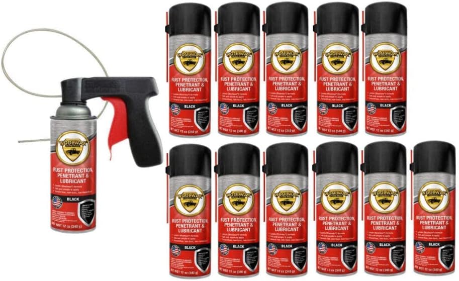 12 Spray Can Undercoating Kit Black I844059