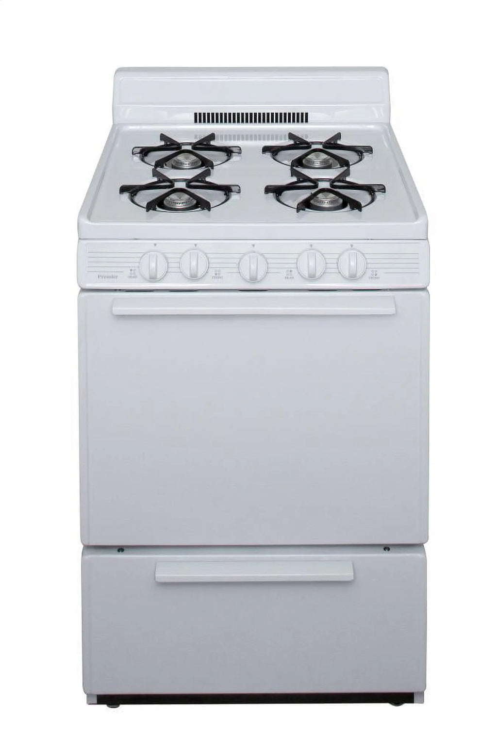 24" Free Standing Gas Range White Q44185