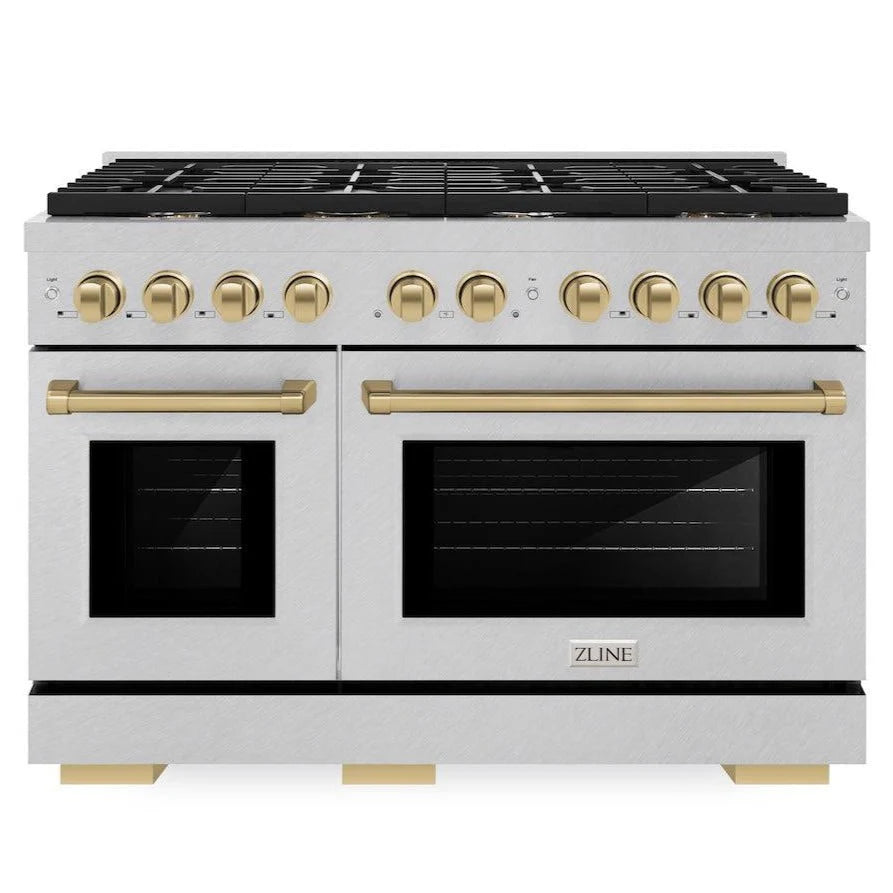 48 6.7 cu. ft. Double Oven Gas Range F4821