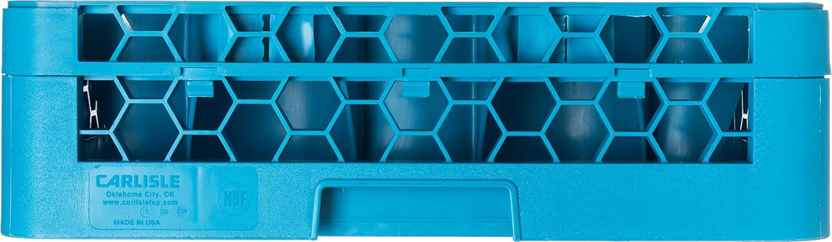 20 Compartment Glass Rack with 1 Extender, Blue (Pack of 4) O742