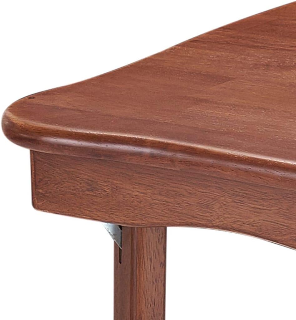 Folding Card Table Cherry Finish N363839