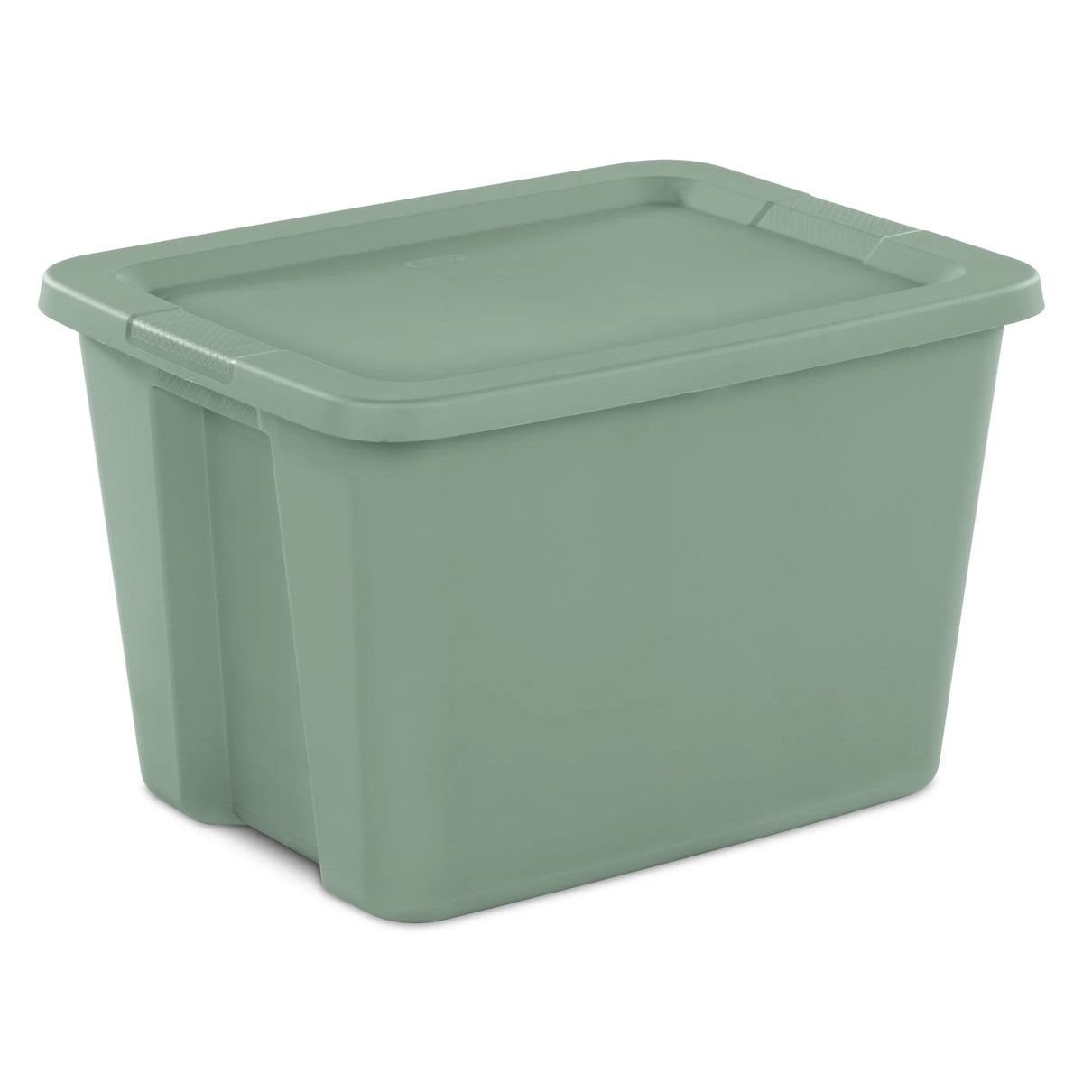 18 Gallon Plastic Tote Box, Set of 8 X5213