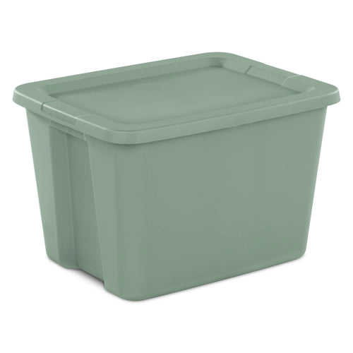 18 Gallon Plastic Tote Box, Set of 8 X5213